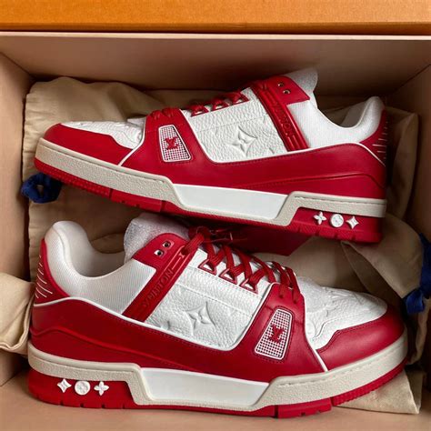 lv trainer product red|LV Trainers .